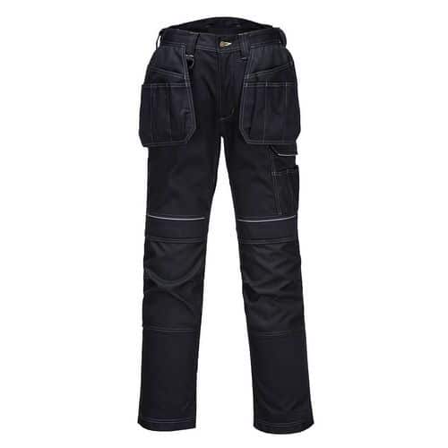 Stretchbroek met holsterzak PW3 - Portwest