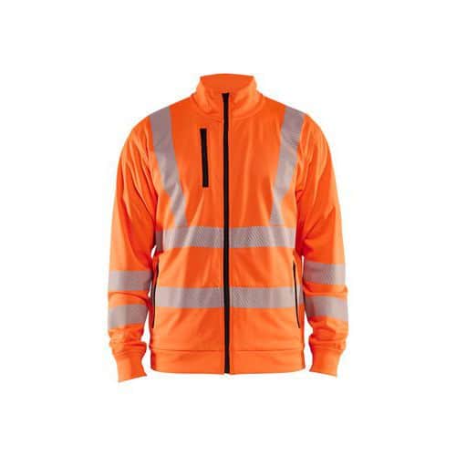 High Vis Sweatshirt met rits Fluo - Blåkläder