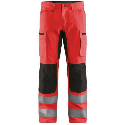 High Vis broek met stretch - Blåkläder