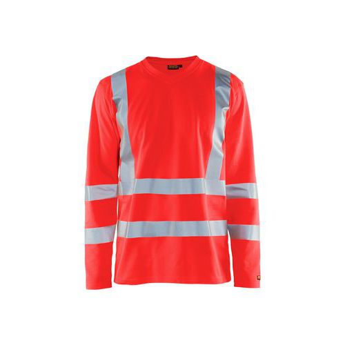 High Vis T-shirt lange mouw - Blåkläder