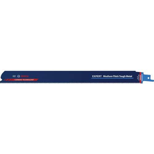 Reciprozaagblad EXPERT S1255HHM Medium-Thick Tough Metal - Bosch