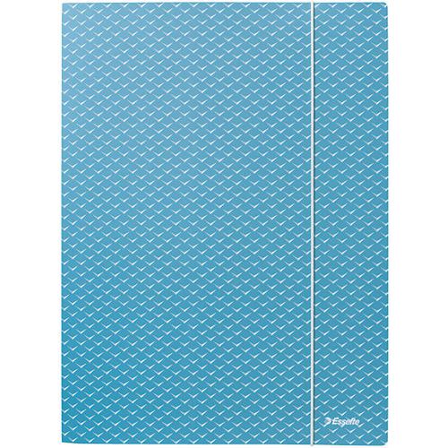 3-klepsmap Colour'Breeze - A4 - in karton set van 20 - Esselte