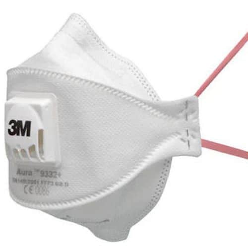 Stofmasker Aura™ FFP3 met ventiel serie 9332 - 3M