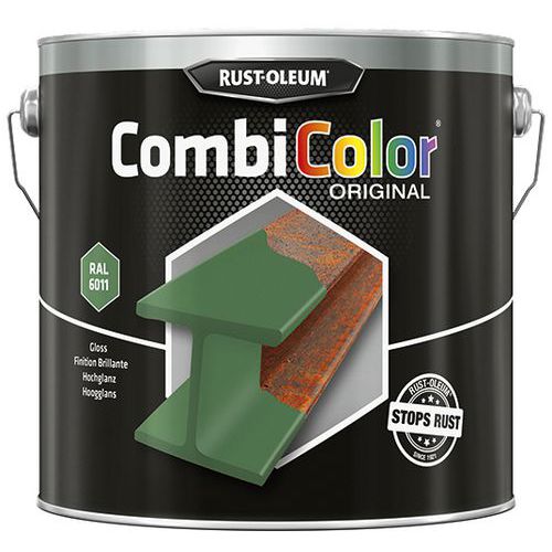 Roestwerende primer en afwerklak Combicolor - 0,75 l en 2,5 l - Rust-Oleum.