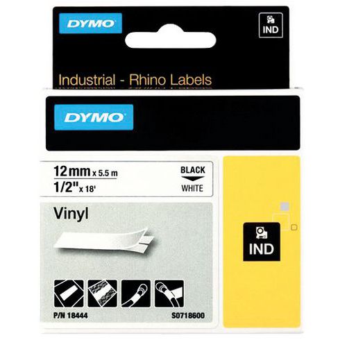 Industrieel label Rhino zelfklevend vinyl – Dymo