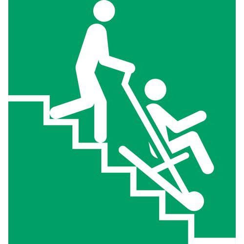 Pictogram Evacuatiestoel