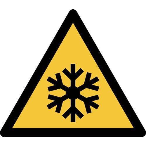 Pictogram Waarschuwing: lage temperaturen