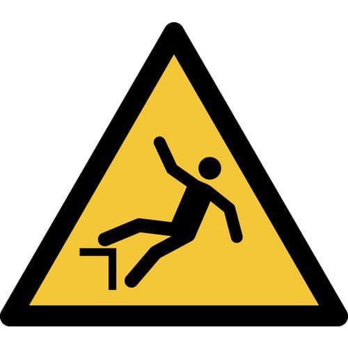 Pictogram Waarschuwing: valgevaar