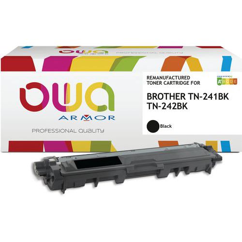 Toner refurbished BROTHER TN-241BK - TN-242BK - OWA