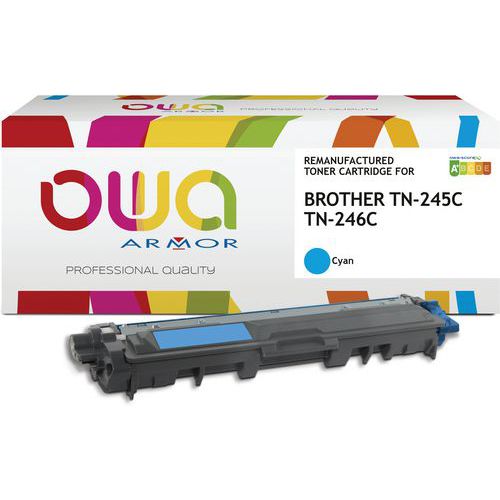 Toner refurbished BROTHER TN-245C - TN-246C - OWA