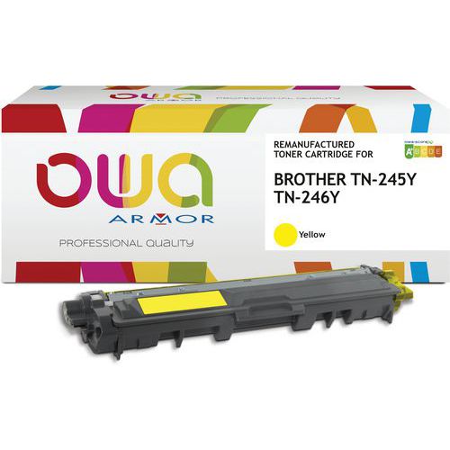 Toner refurbished BROTHER TN-245Y - TN-246Y - OWA