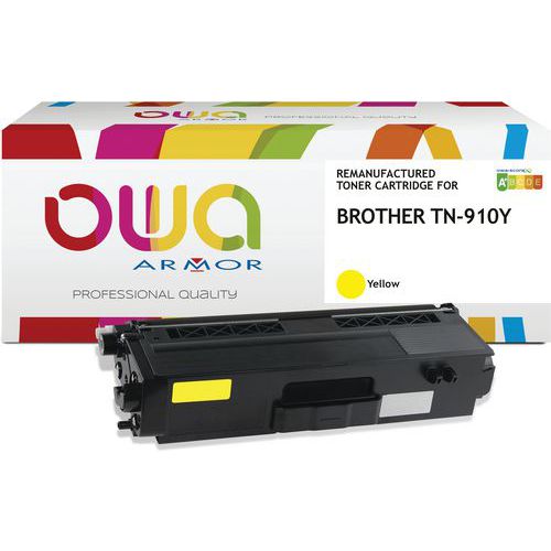 Toner refurbished BROTHER TN-910Y - OWA