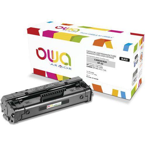 Toner refurbished HP C4092A - CANON EP-22 - OWA