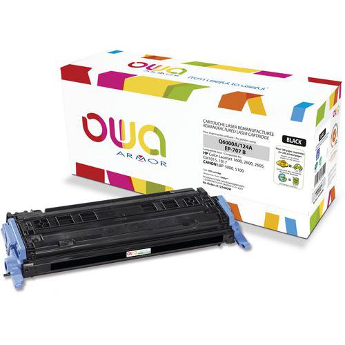 Toner refurbished HP C9731A - CANON EP-86 C - OWA