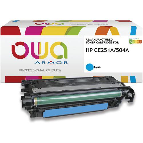 Toner refurbished HP CE251A - CANON 723C - OWA