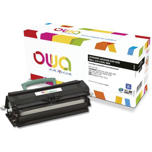 Toner refurbished compatibel LEXMARK, DELL en IBM - OWA