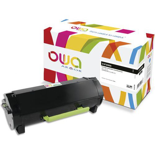 Toner refurbished LEXMARK 51F5H00 - OWA