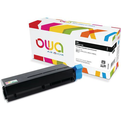 Toner refurbished OKI B412 HC - OWA