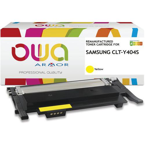 Toner refurbished SAMSUNG CLT-Y404S/ELS - OWA