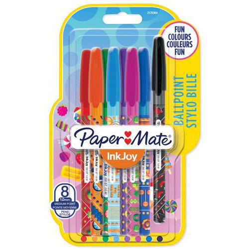 Balpen InkJoy 100 Cap Wrap™ met dop Paper Mate®