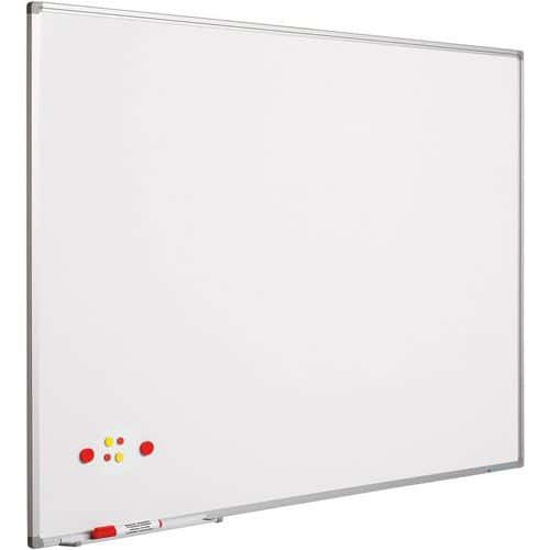 Whitebord Softline profiel, gelakt staal wit - Smit Visual