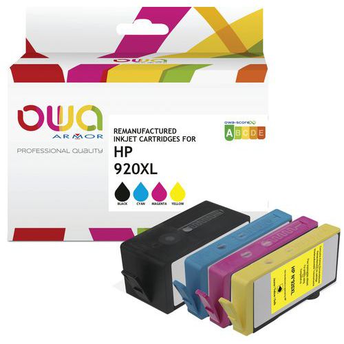 Inkjetcartridge refurbished HP 920XL - OWA