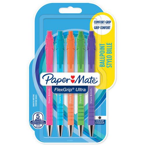 Balpen Flexgrip Ultra™ Bright intrekbaar - Paper Mate®