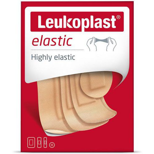 Flexibele pleister zonder latex - doos van 40 - Leukoplast