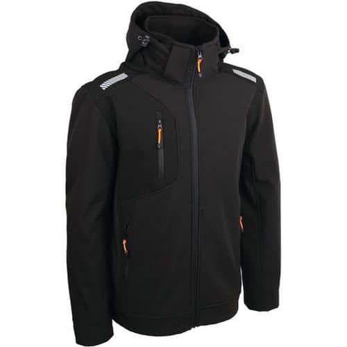 Softshell mouwloos vest 96% polyester 4% elastaan 300g/m² - Singer