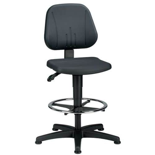 Ergonomische werkplaatsstoel Bimos Unitec - Hoog