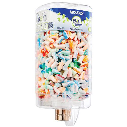 Antimicrobiële oordopdispenser Plugstation 500 - Moldex