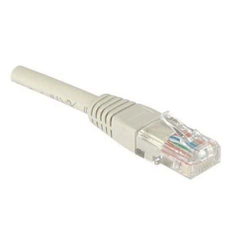 Patchkabel RJ45 - Rechte kabel Cat5E - Niet afgeschermd UTP - Grijs