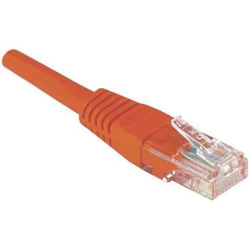 Patchkabel RJ45 - Rechte kabel Cat5E - Niet-afgeschermd UTP - CUC - Rood