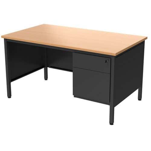 Bureau Confort 2 met ladeblok - 160 cm