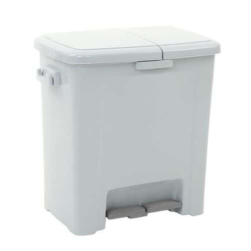 Pedaalemmer Divided Dustbin 45 ltr - Vepabins