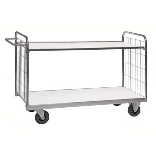 Trolley met verstelbare planken KM9000-2 - Kongamek