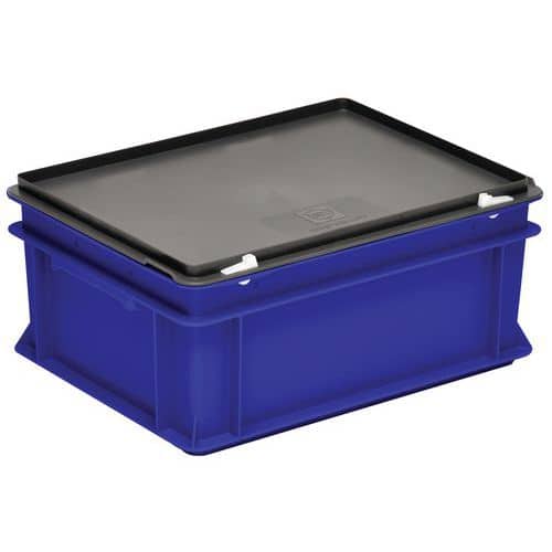 Bak met deksel Rako blauw - 300x200 mm - 5 tot 60 l