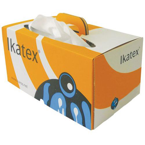 Poetsdoek nonwoven - Dispenserdoos per vel - 200 stuks - Ikatex