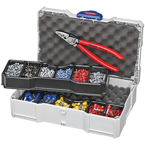 Krimp-assortiment voor adereindhulzen _ 97 90 06 KNIPEX