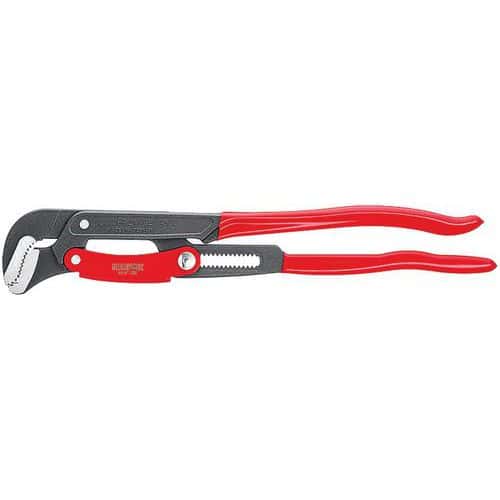 Pijptang S-vormig grijs poedergelakt 560 mm_83 61 020 KNIPEX