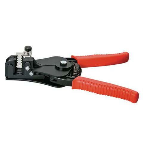 Afstriptang zwart gelakt 180 mm _ 12 21 180 SB KNIPEX