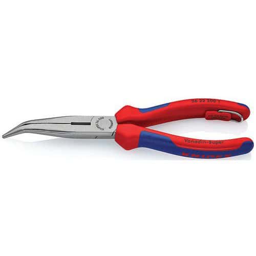 Halfronde gebogen punttang 200 mm _ 26 22 200 T - Knipex