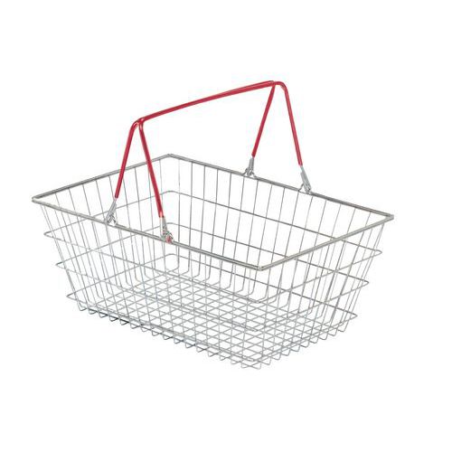 Winkelmand in staaldraad - Lengte 460 mm
