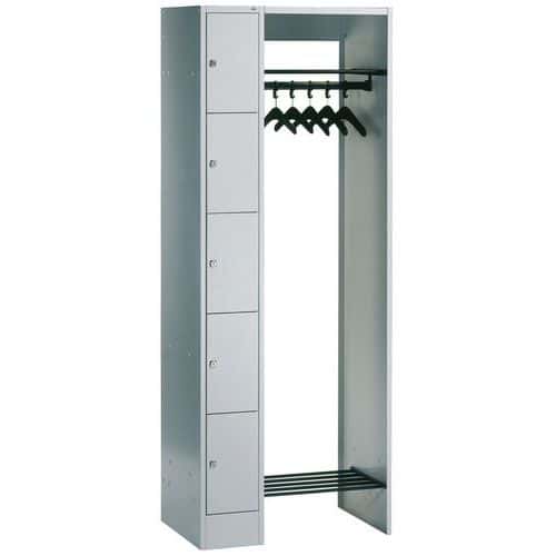 Garderobe met Lockerkast 5 vakken 950mm - CP