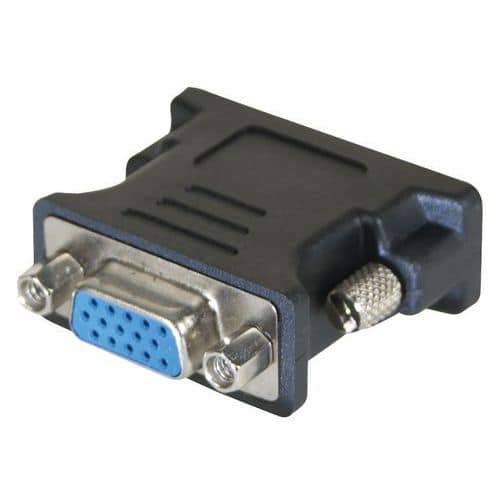 Adapter uit één stuk DVI/VGA