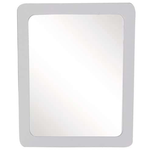 Onbreekbare spiegel met PVC-frame - Manutan Expert