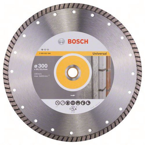 Diamantdoorslijpschijf Universal Turbo - Bosch