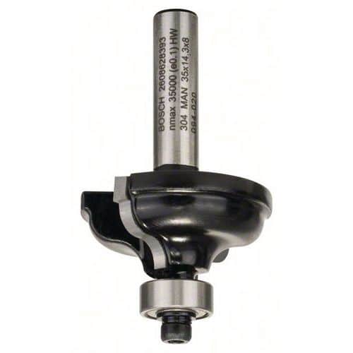 Profielfrees A 8 mm, R1 4,8 mm, B 11 mm, L 14,3 mm, G 57 mm - Bosch