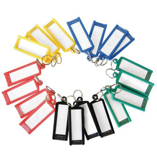 Sleutelhanger met ring - assorti