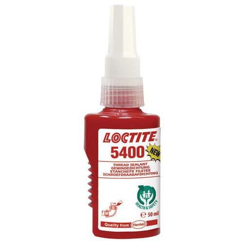 Schroefdraadborgmiddel voor leidingen 5400 Loctite - 50 ml